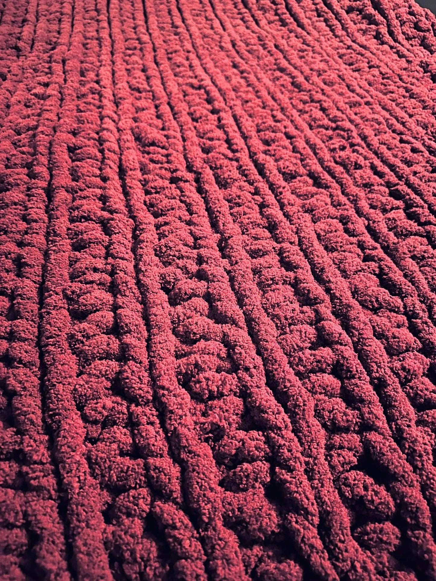 Custom Chunky Knit Blanket