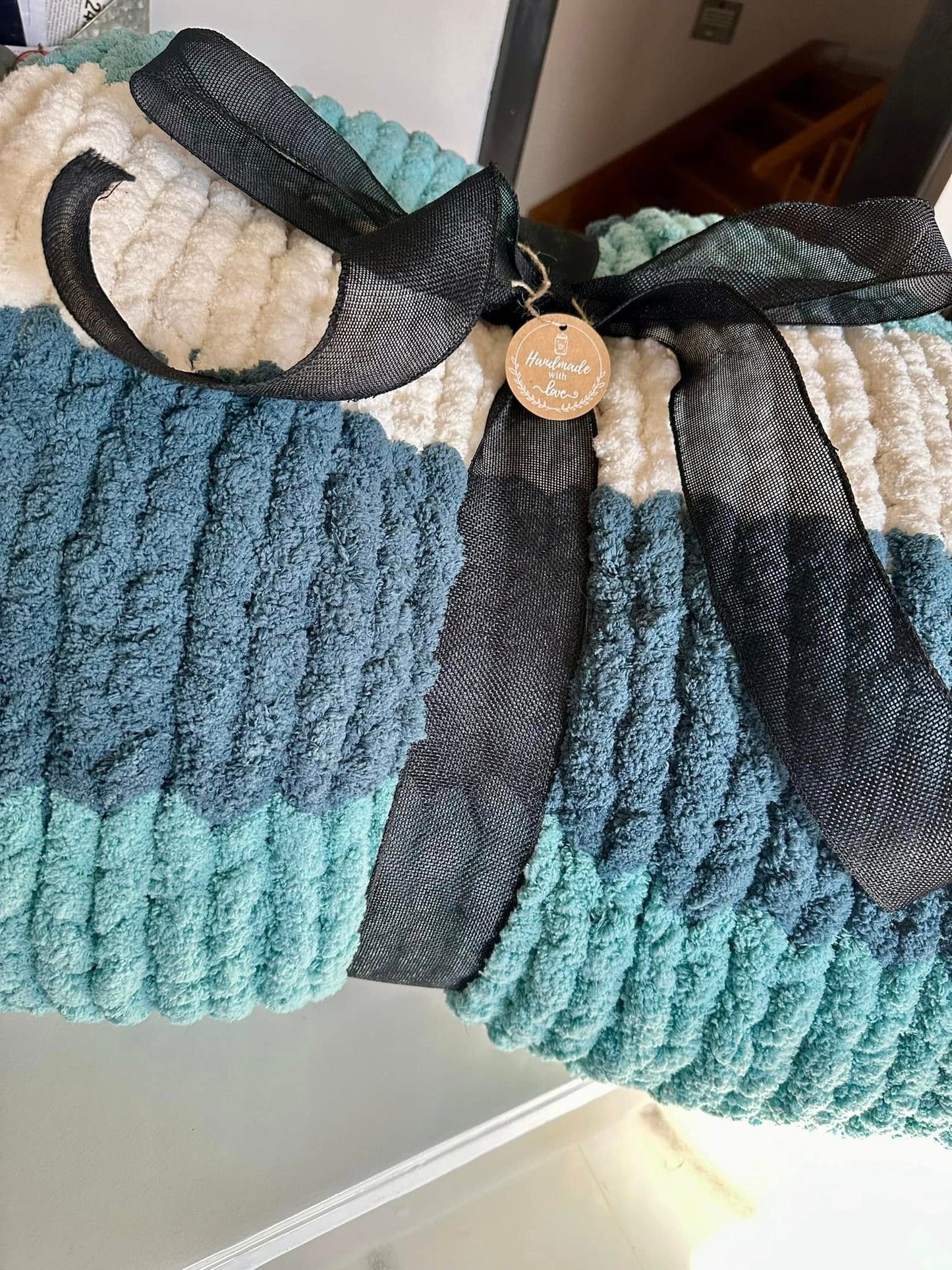 Custom Chunky Knit Blanket