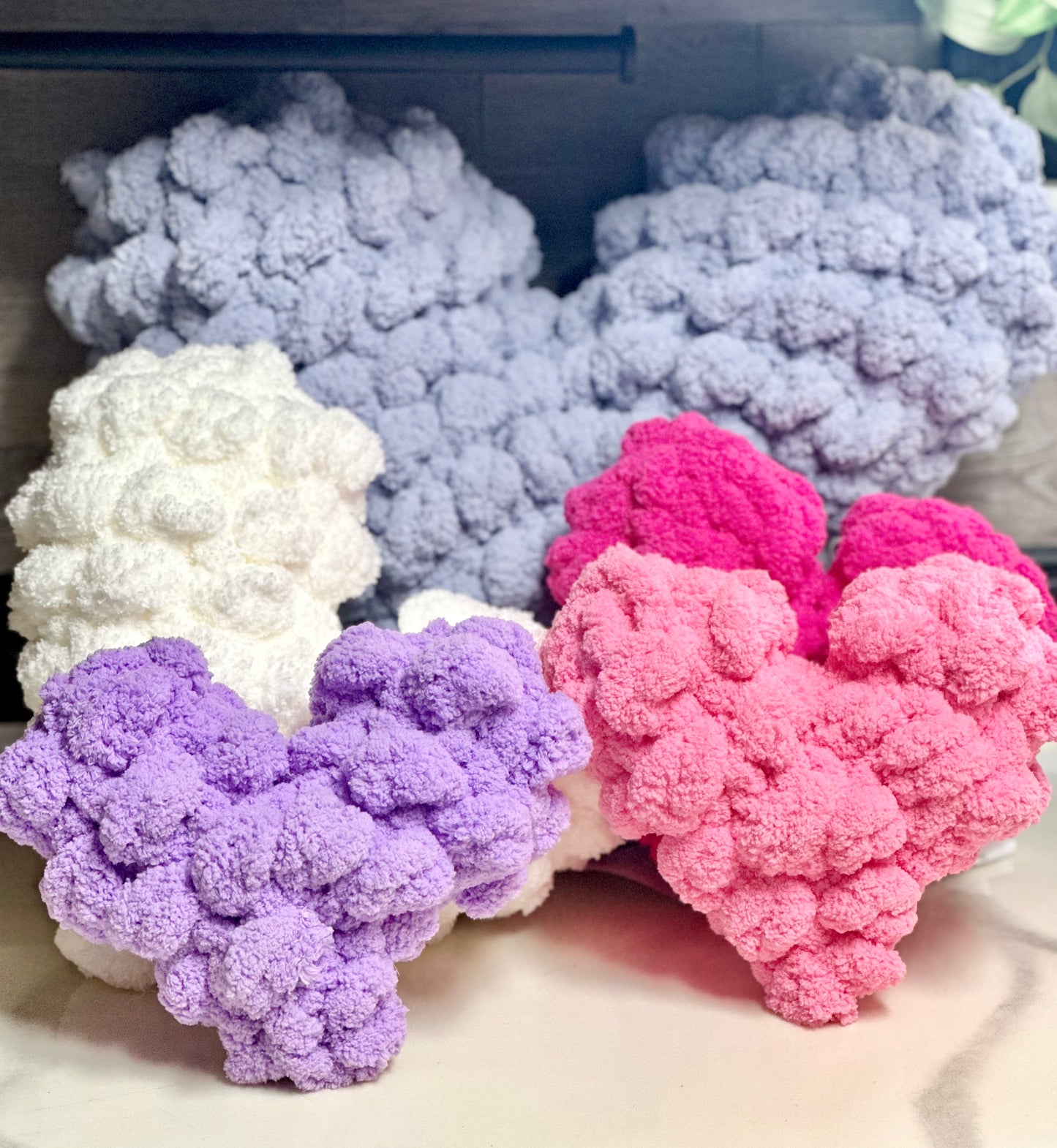 Heart Pillows or Wall Decor