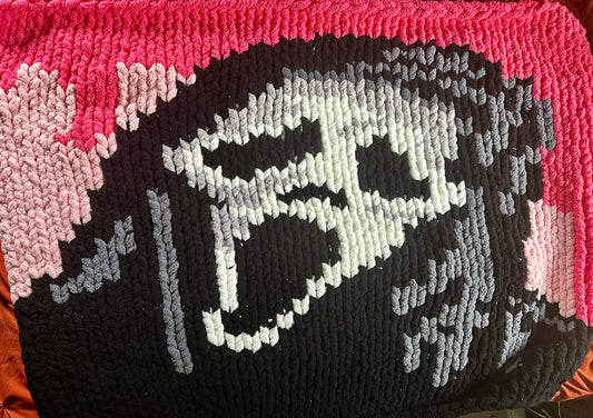 Ghostface Blanket - Medium