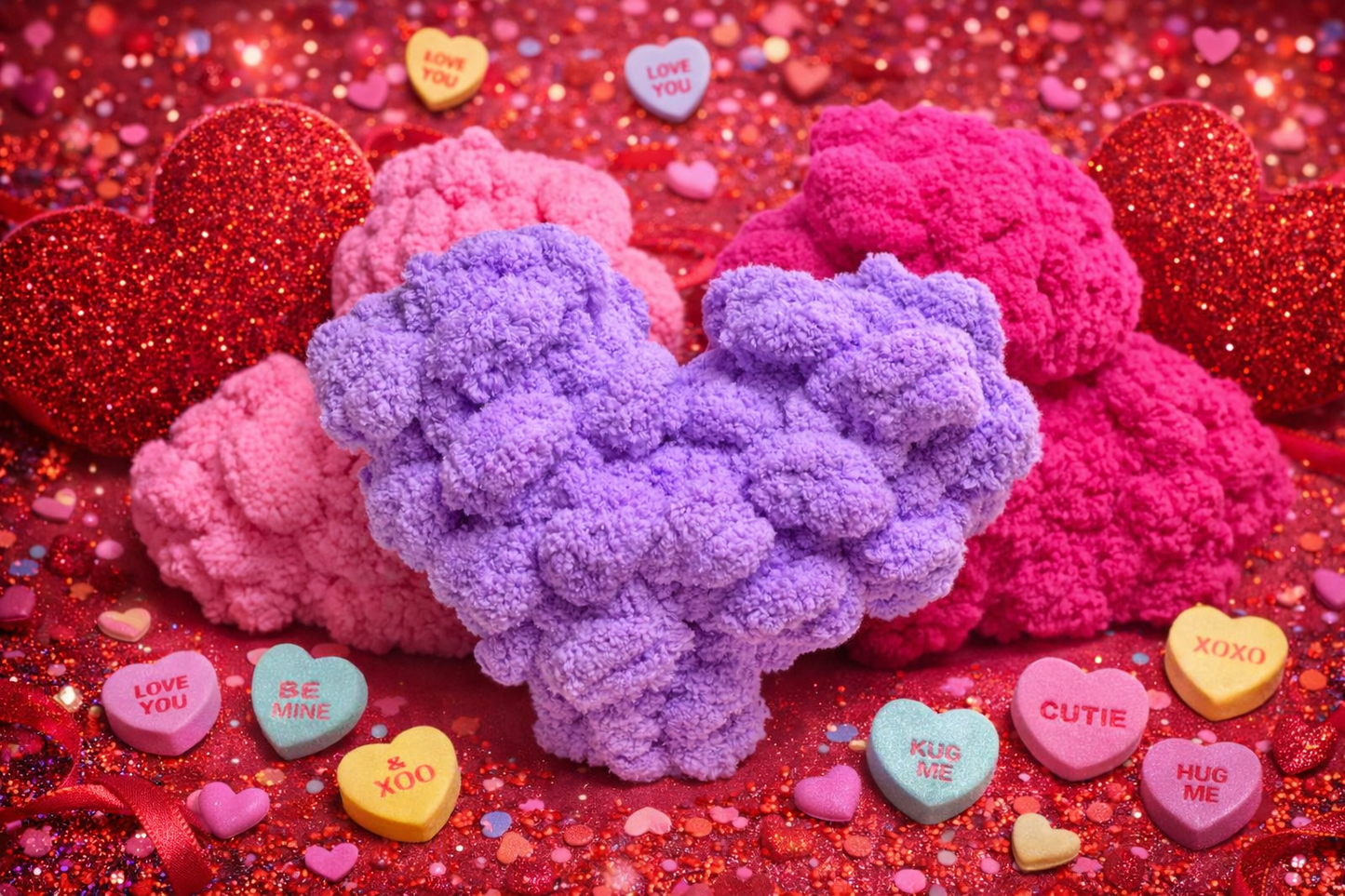 Heart Pillows or Wall Decor