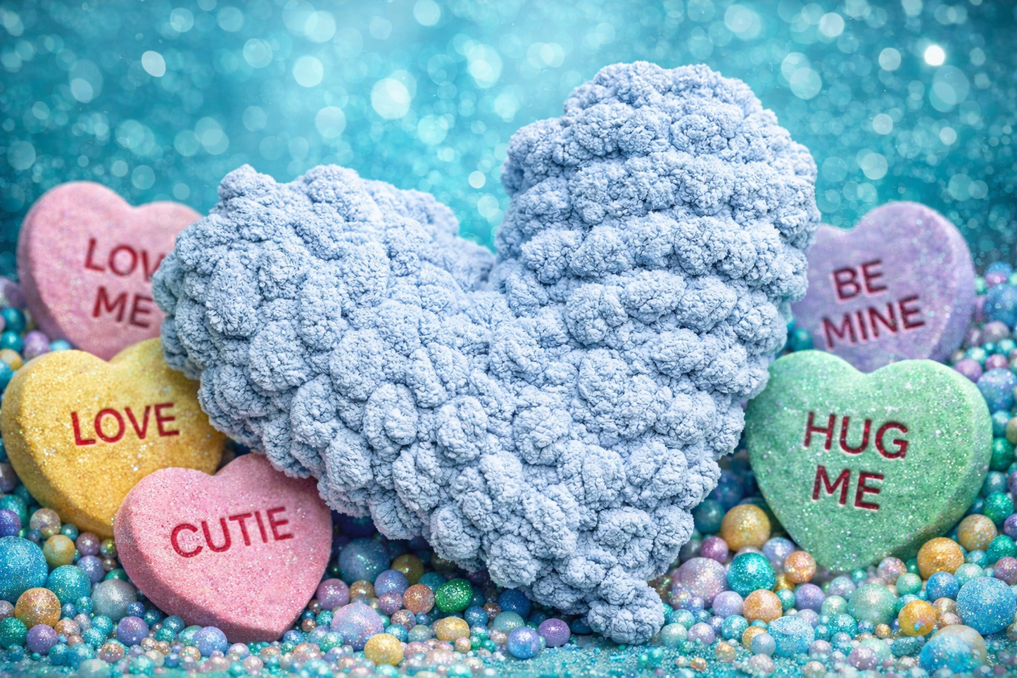 Heart Pillows or Wall Decor