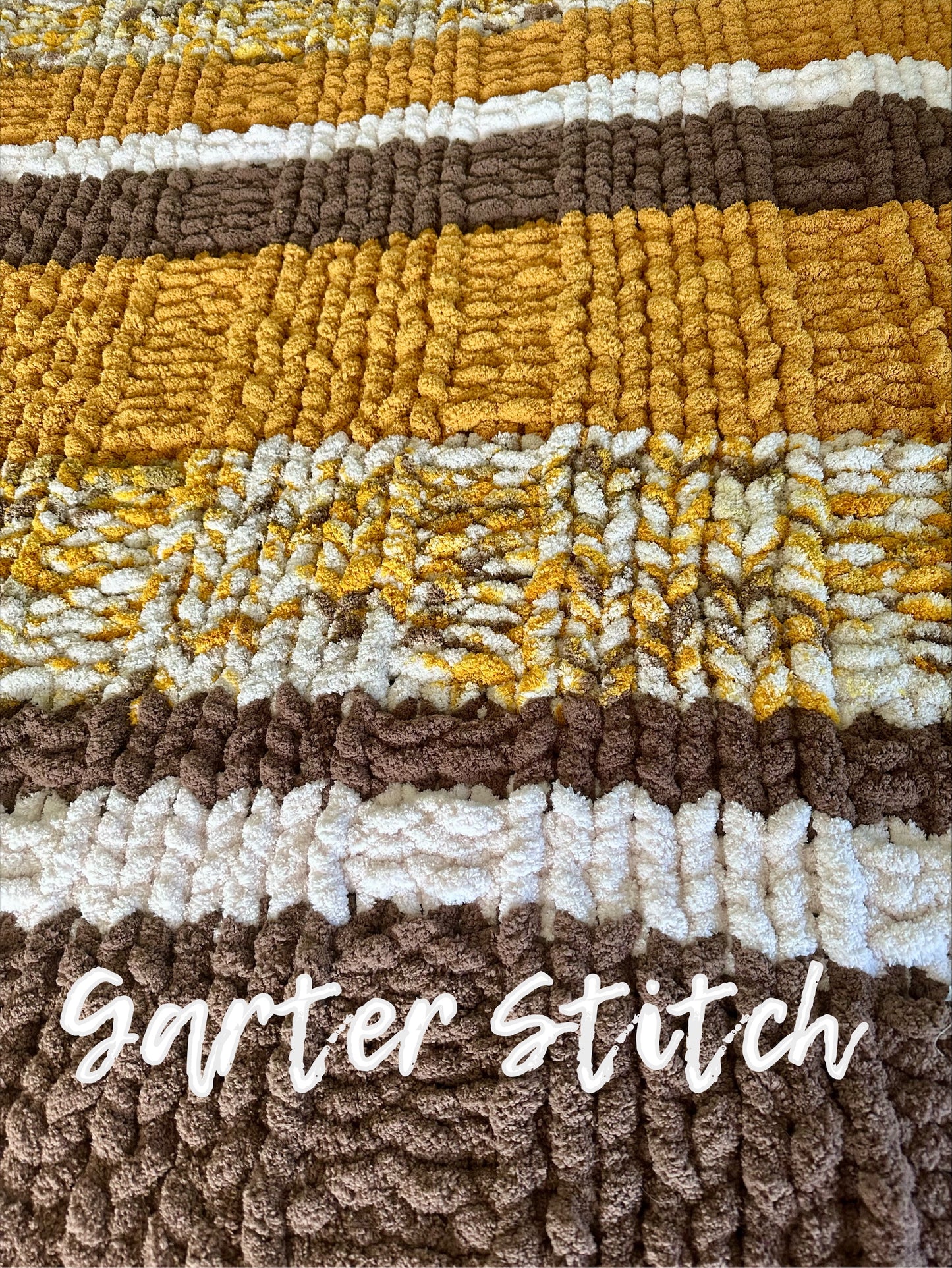 Custom Chunky Knit Blanket