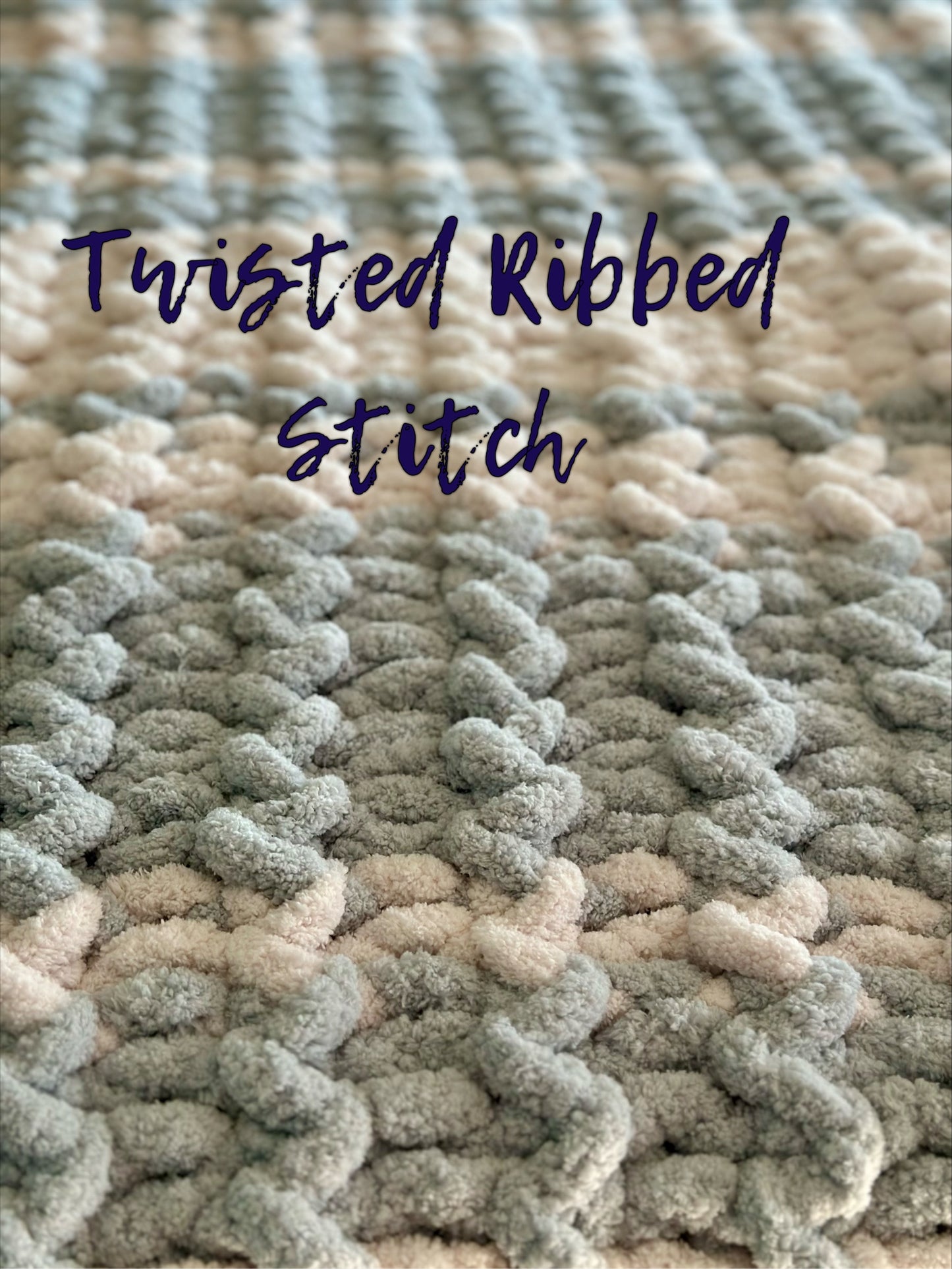 Custom Chunky Knit Blanket
