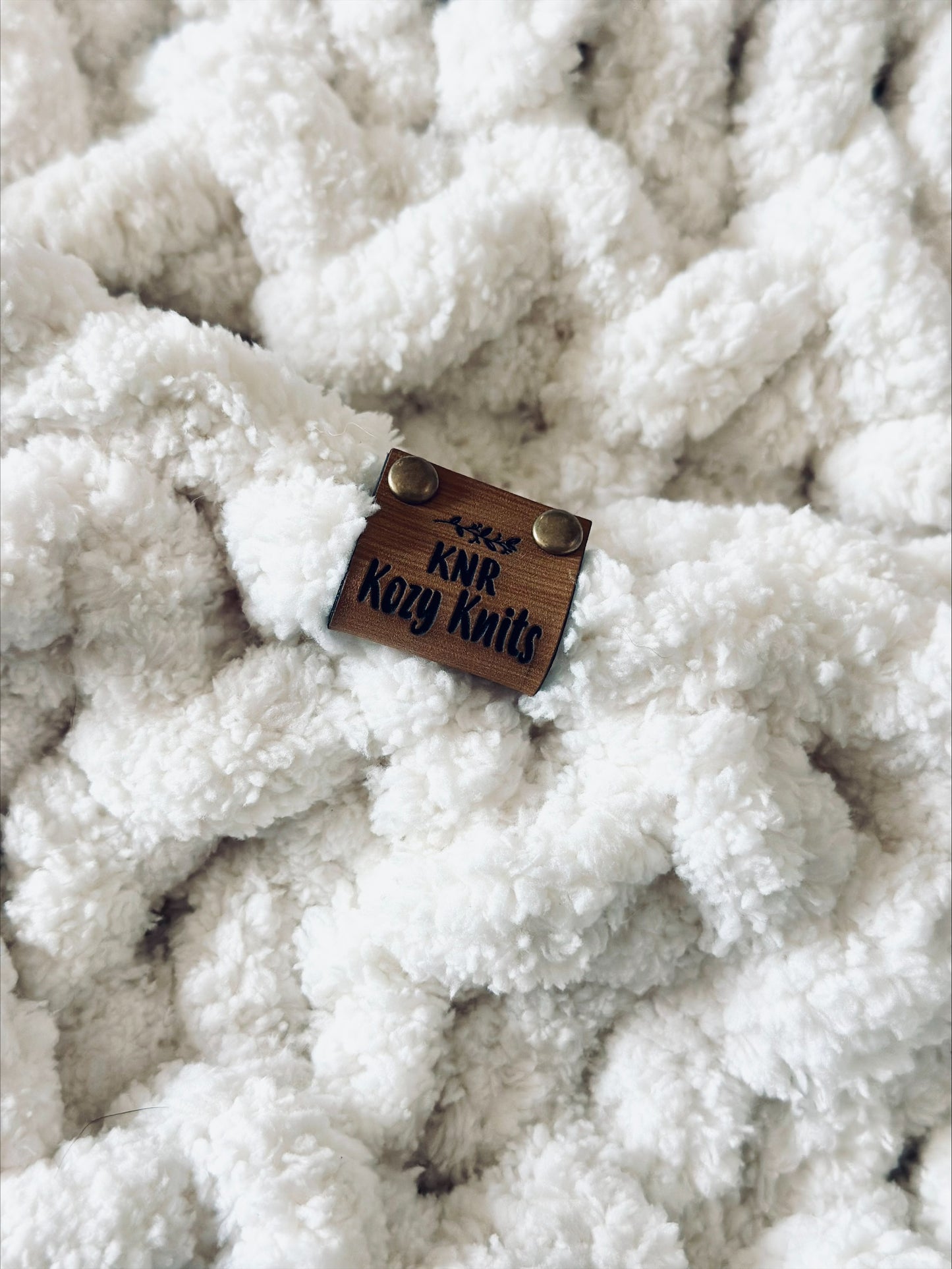 Custom Chunky Knit Blanket