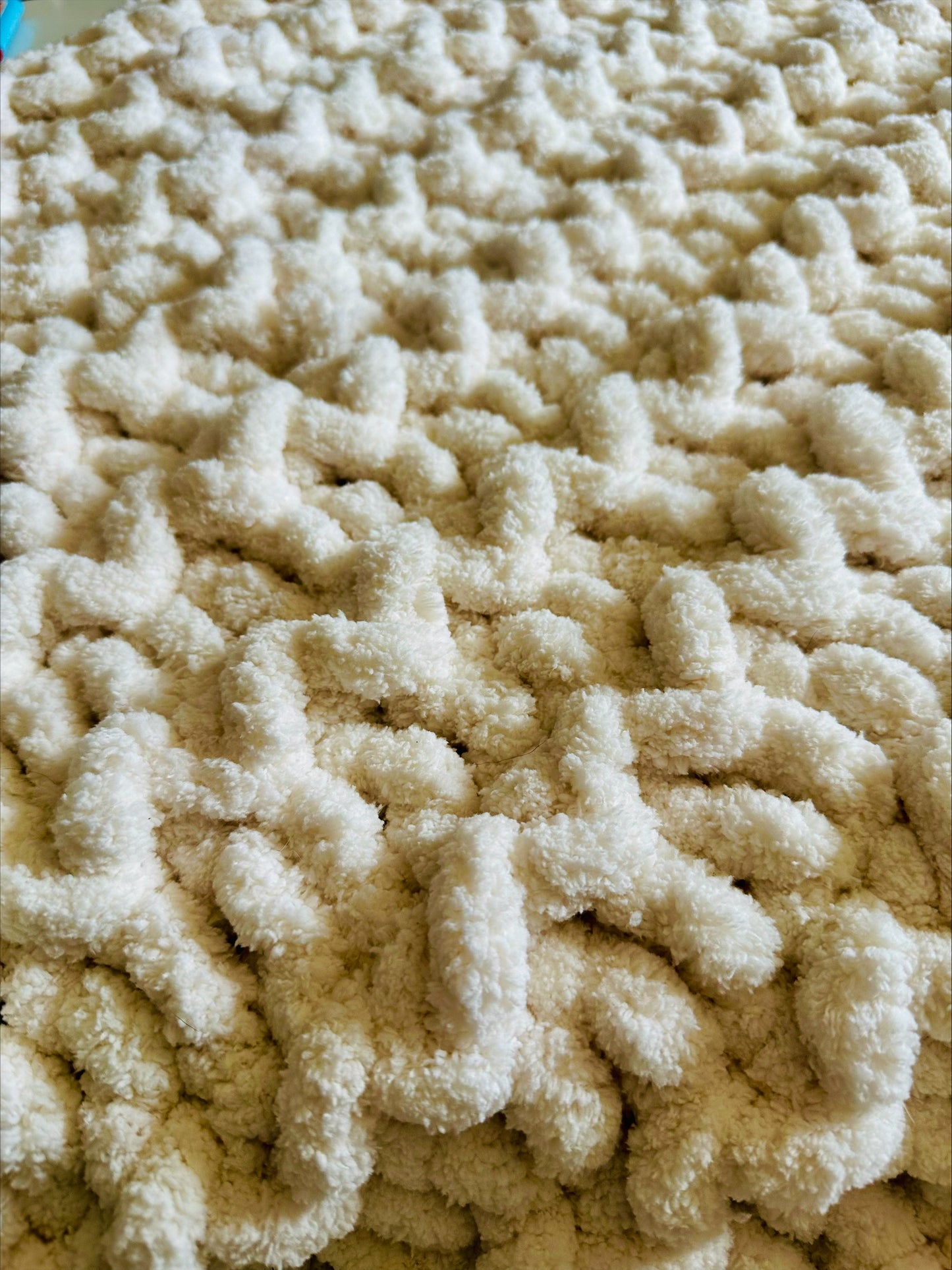 Custom Chunky Knit Blanket